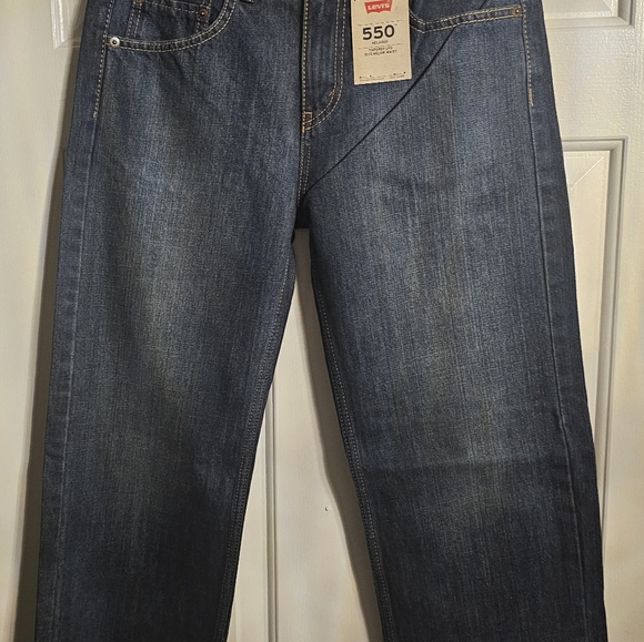 Boys Levi's 550 Relaxed blue jeans size 16 Reg 28x28 - Picture 3 of 5